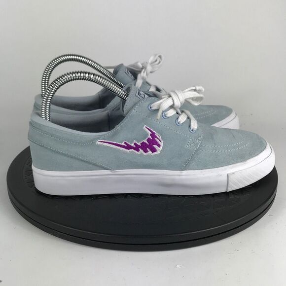 Nike Stefan Janoski SB Gray Athletic Skate Shoes 525104-413 Youth Size 5.5Y - Picture 4 of 12